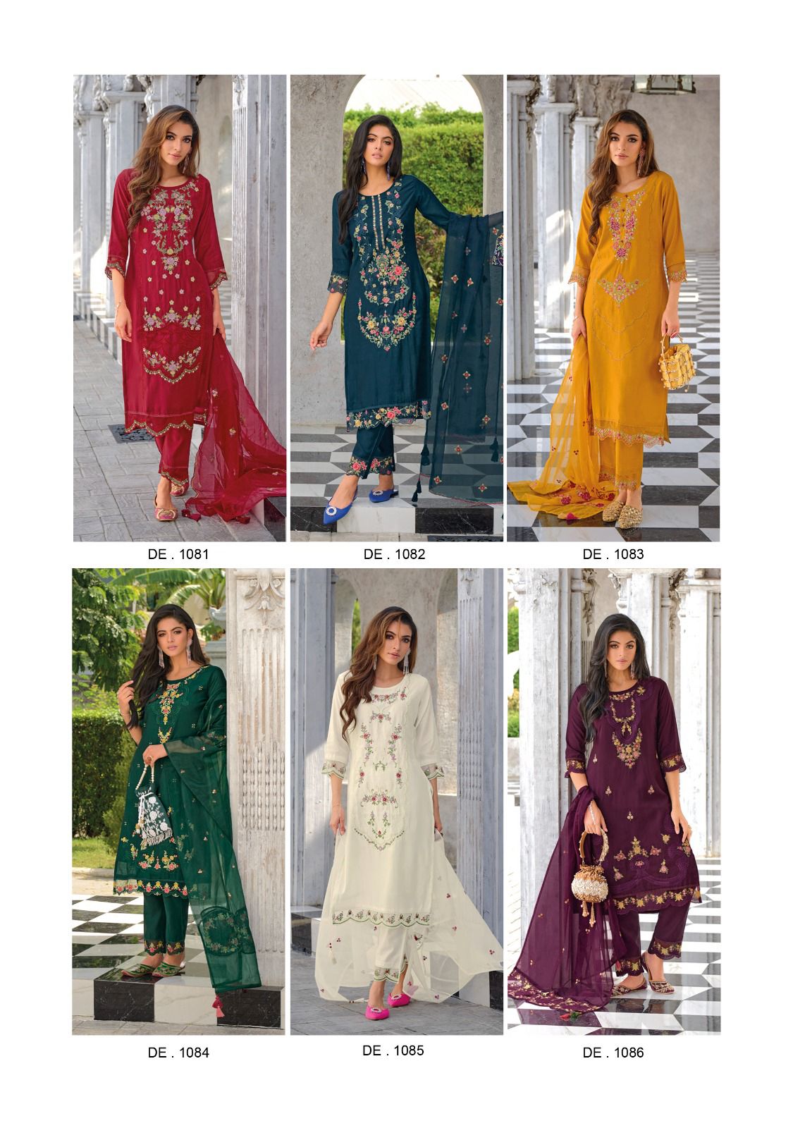 Inaayat By Lady Leela Embroidery Readymade Suits Catalog